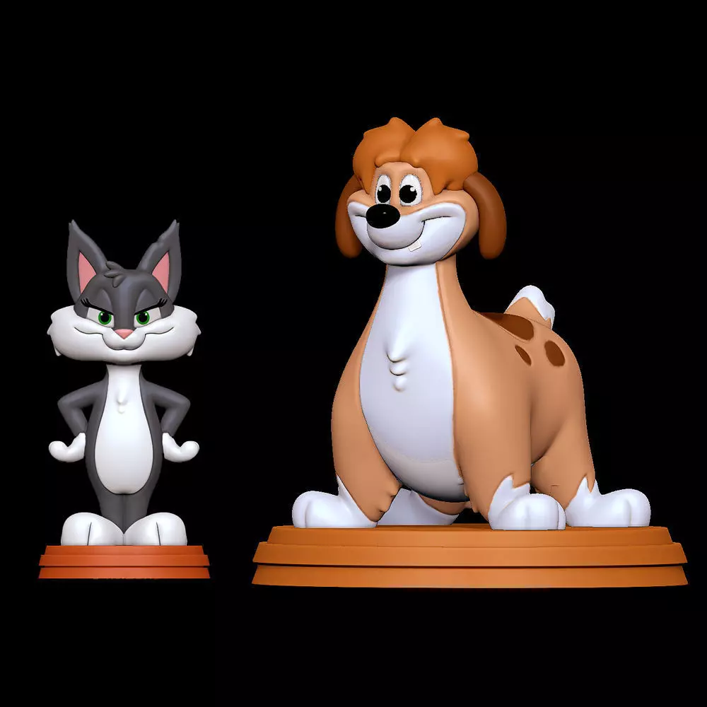Rita and Runt - Animaniacs 3D print model_0