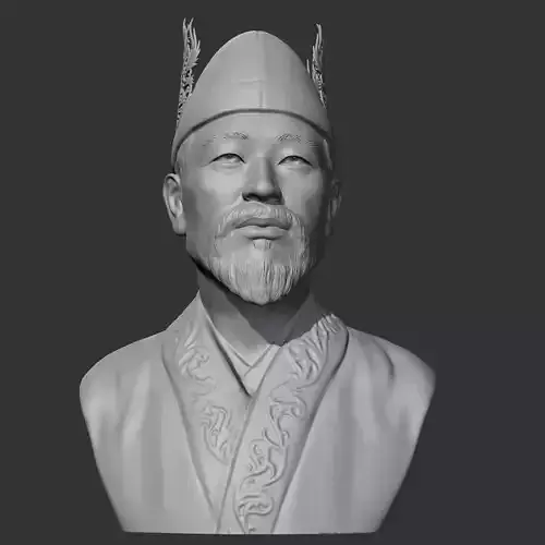Muryeong of Baekje 3D print model