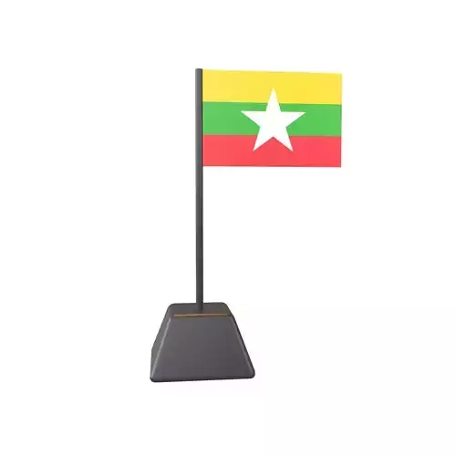 Myanmar Flag v1 001