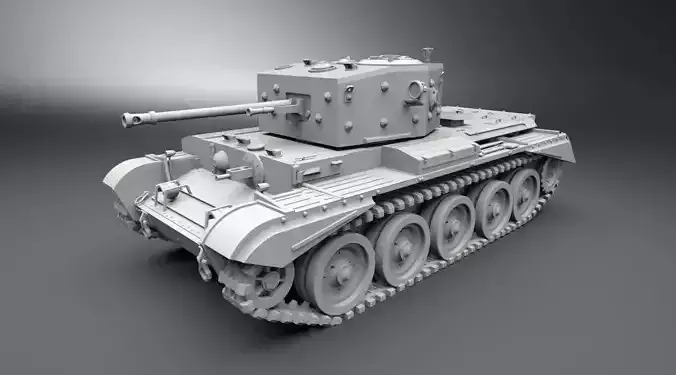 Cromwell Tank Scale model