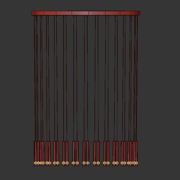 GROK chandelier 3D model_1