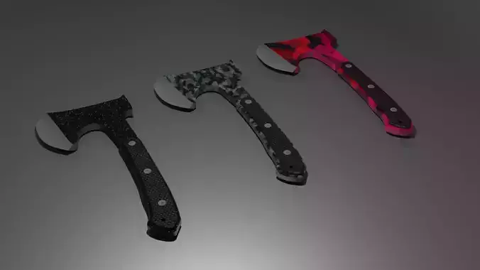 Hiking - Battle Hatchet Free 3D model