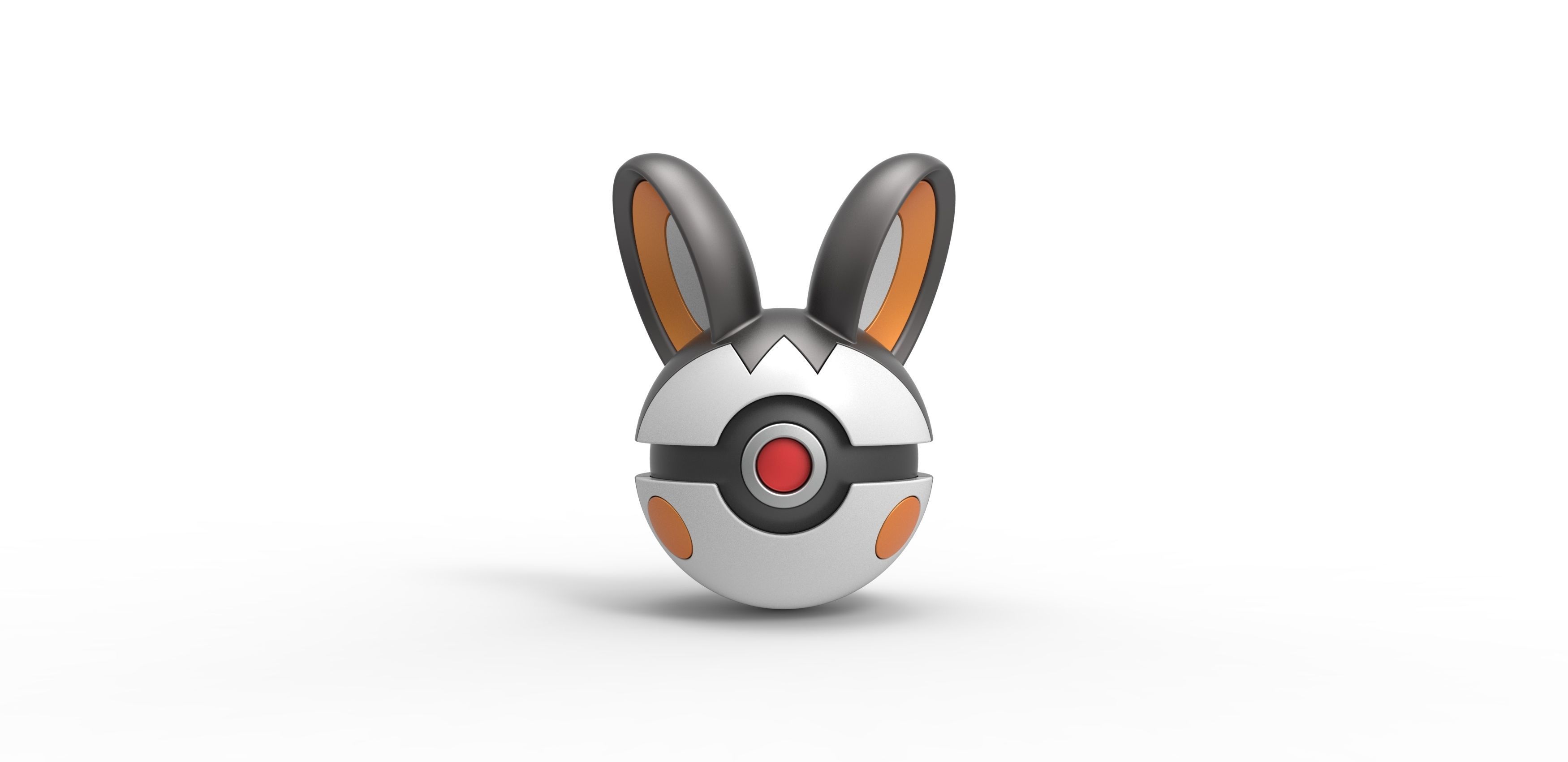  Emolga orb 3D print model_2