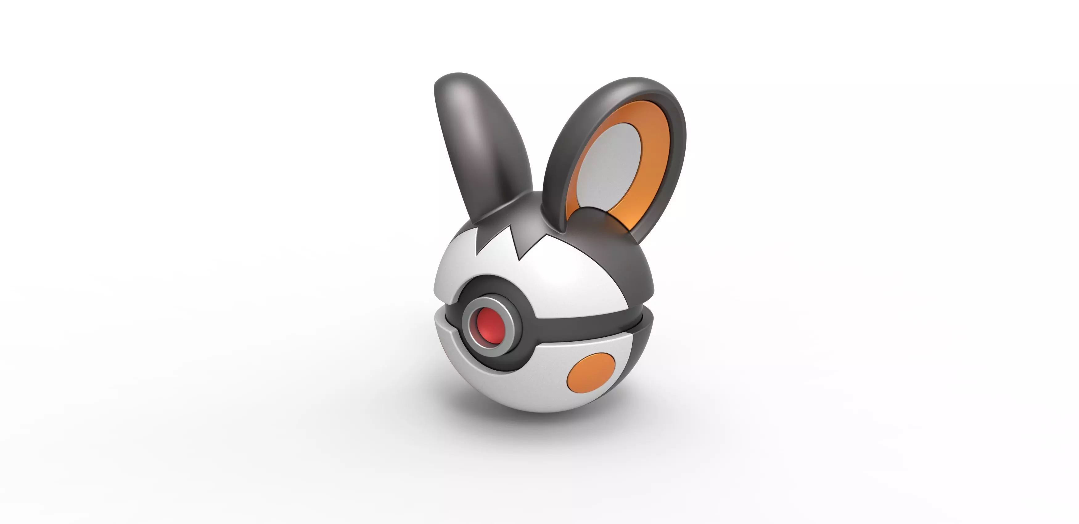  Emolga orb 3D print model_0