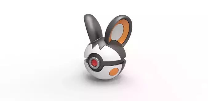  Emolga orb 3D print model