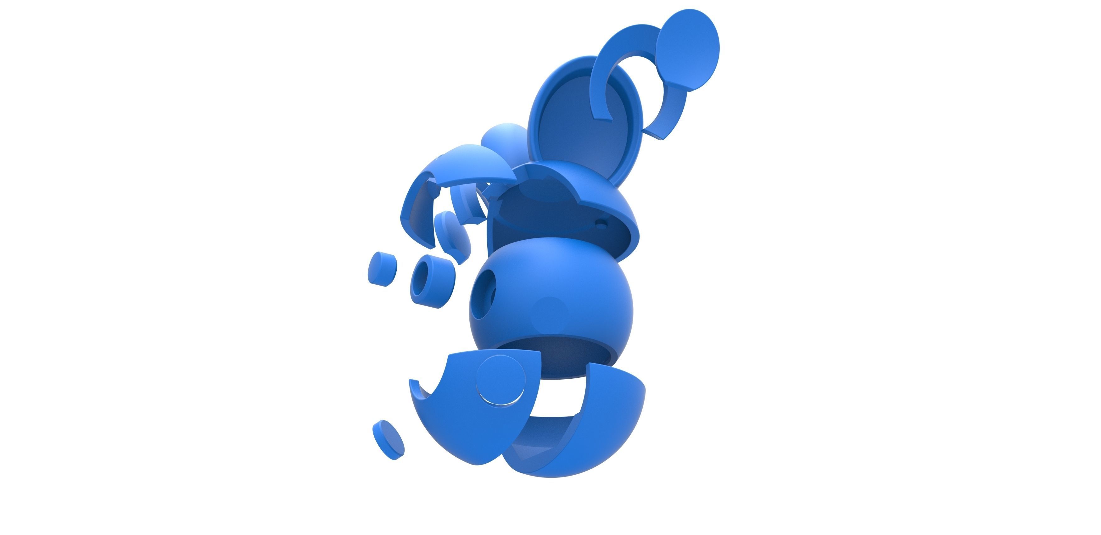  Emolga orb 3D print model_17