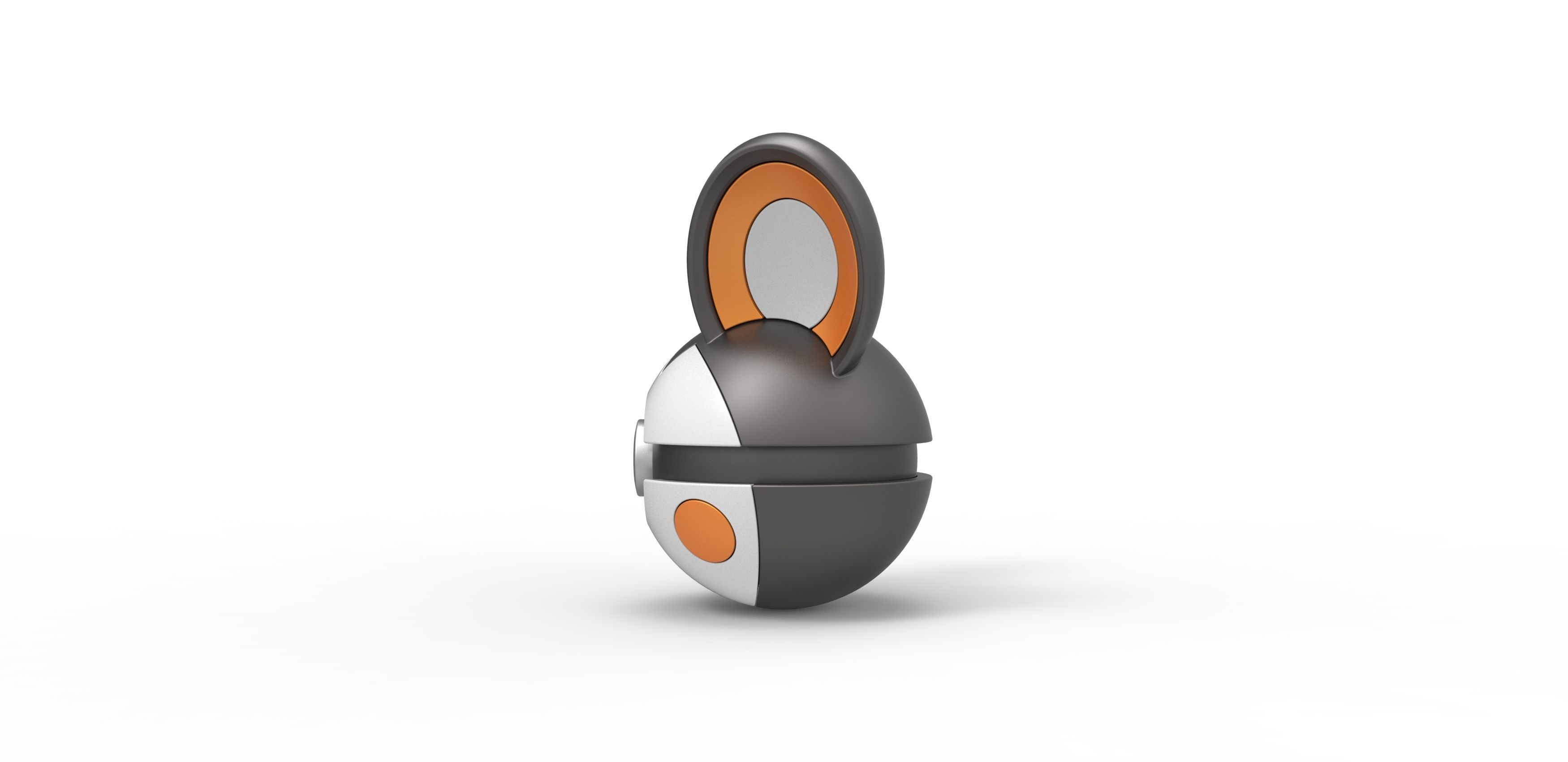  Emolga orb 3D print model_6