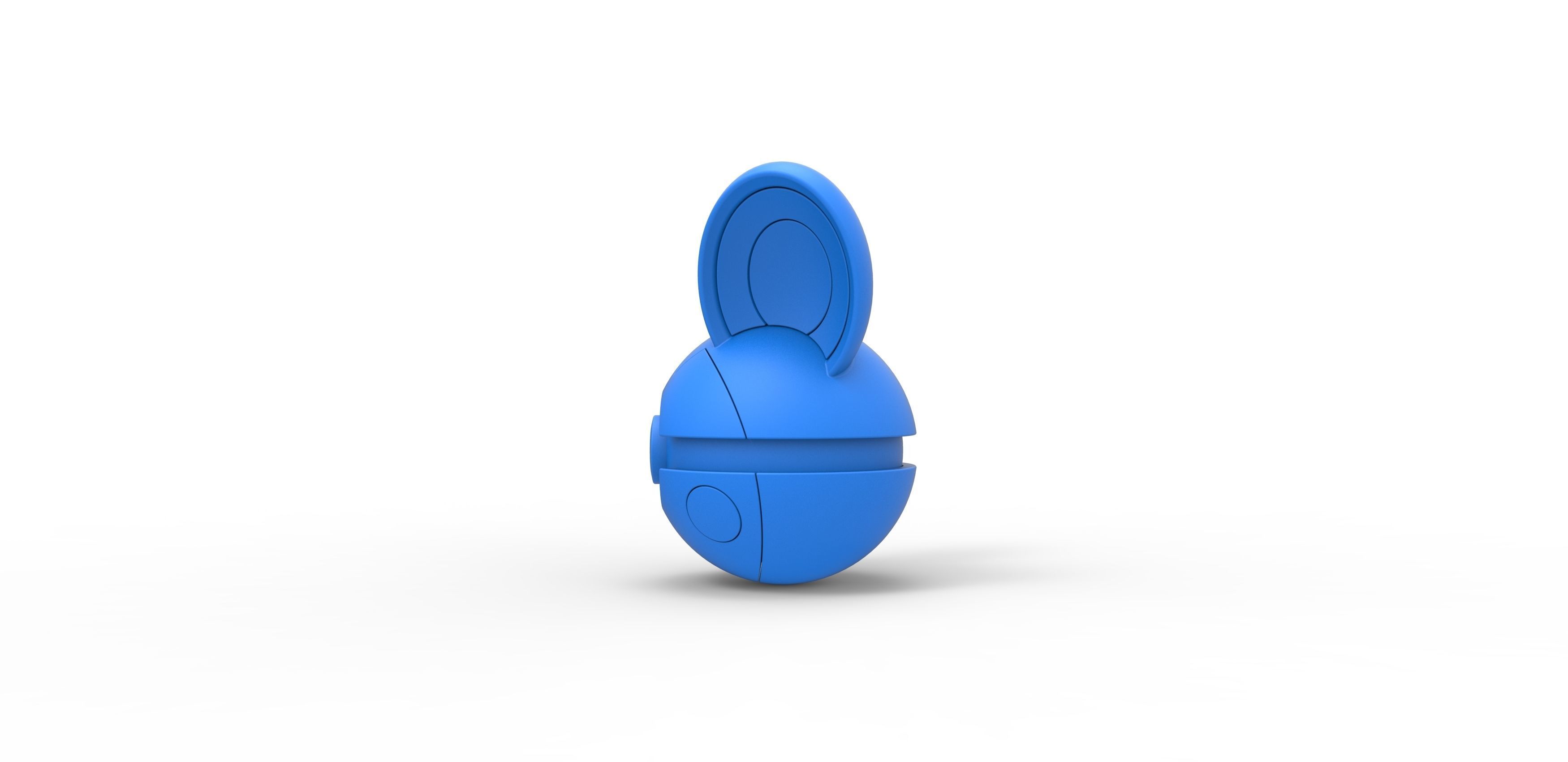  Emolga orb 3D print model_14