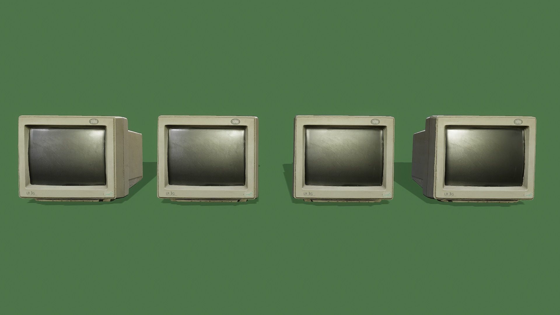 3D Scan Old Computers Pack Low-poly 3D model_6