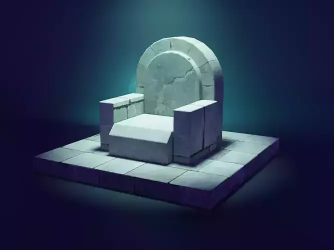 Throne 3d