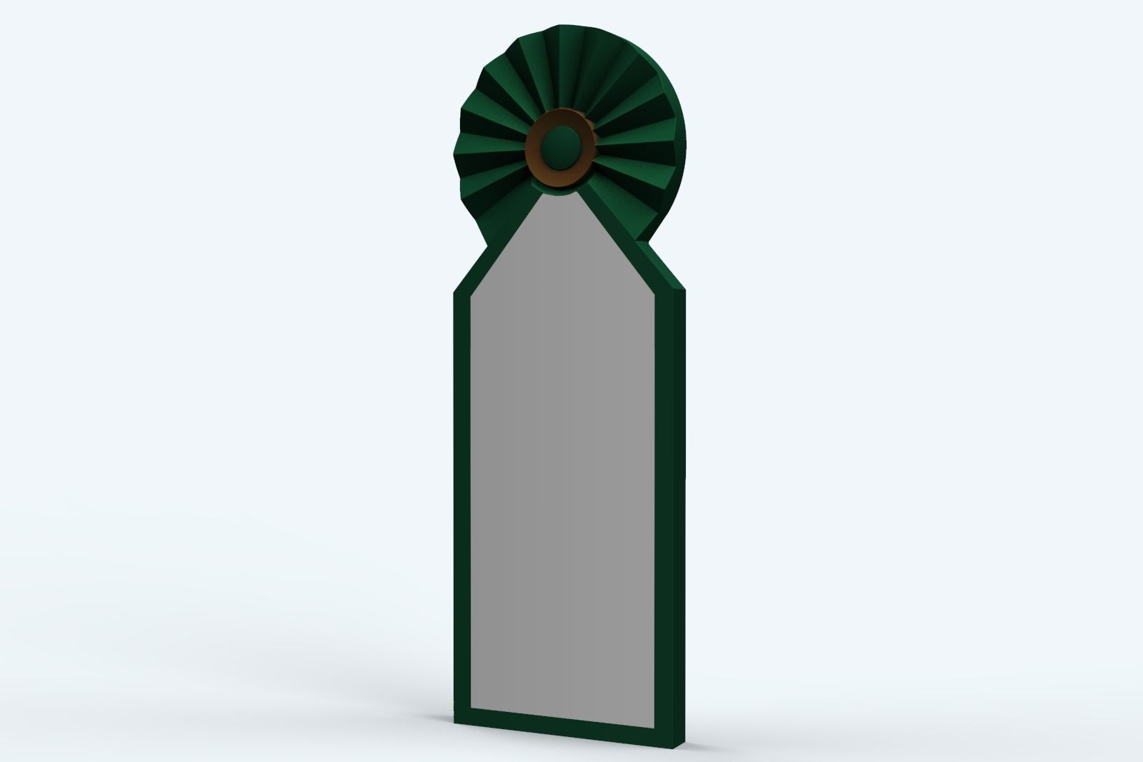 Classic Ottoman Tombstone 3D print model_1