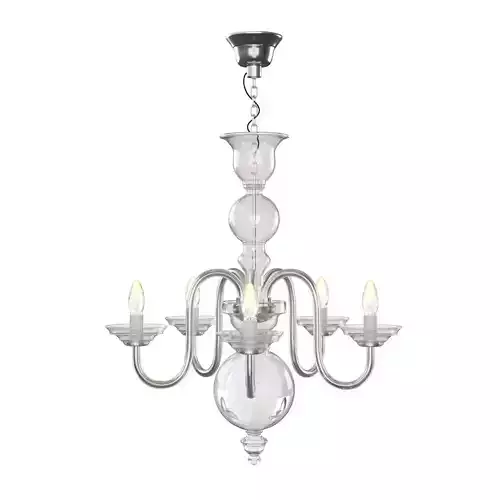 wranovsky Clerius crystal chandelier Low-poly 3D model