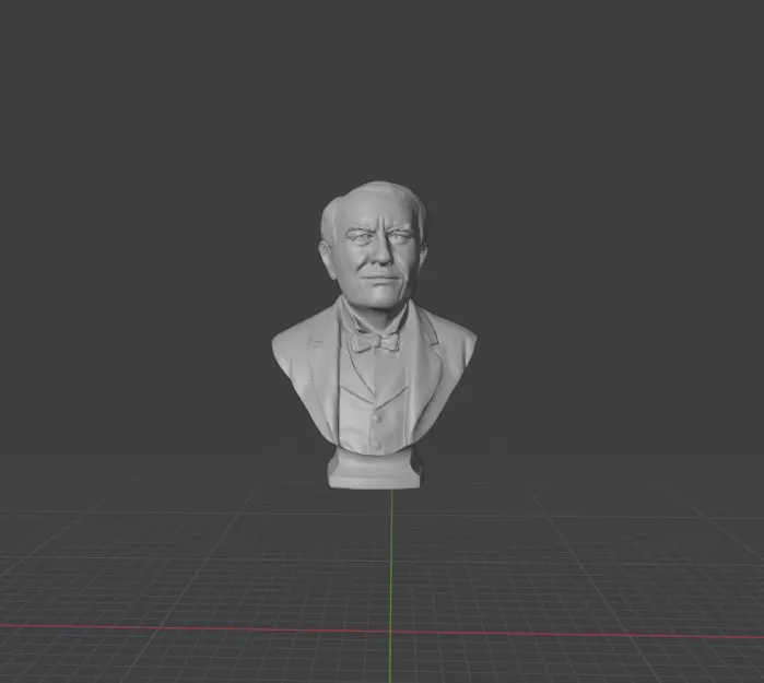 Thomas Edison 3D print model_11