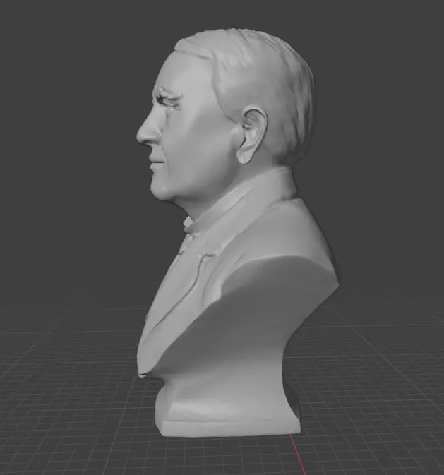 Thomas Edison 3D print model_4