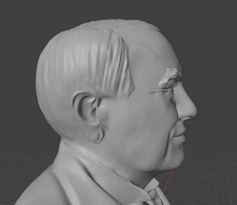 Thomas Edison 3D print model_10