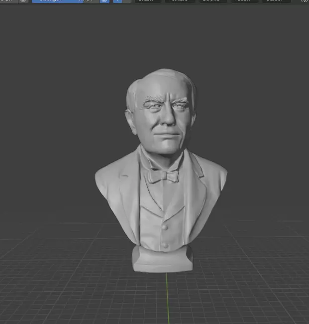 Thomas Edison 3D print model_19