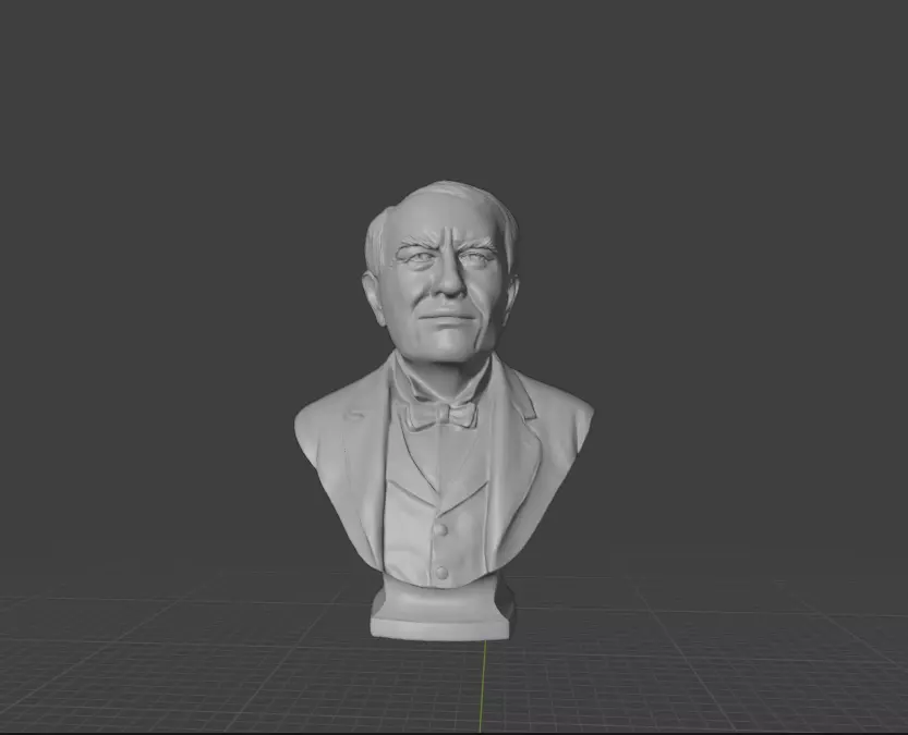 Thomas Edison 3D print model_0