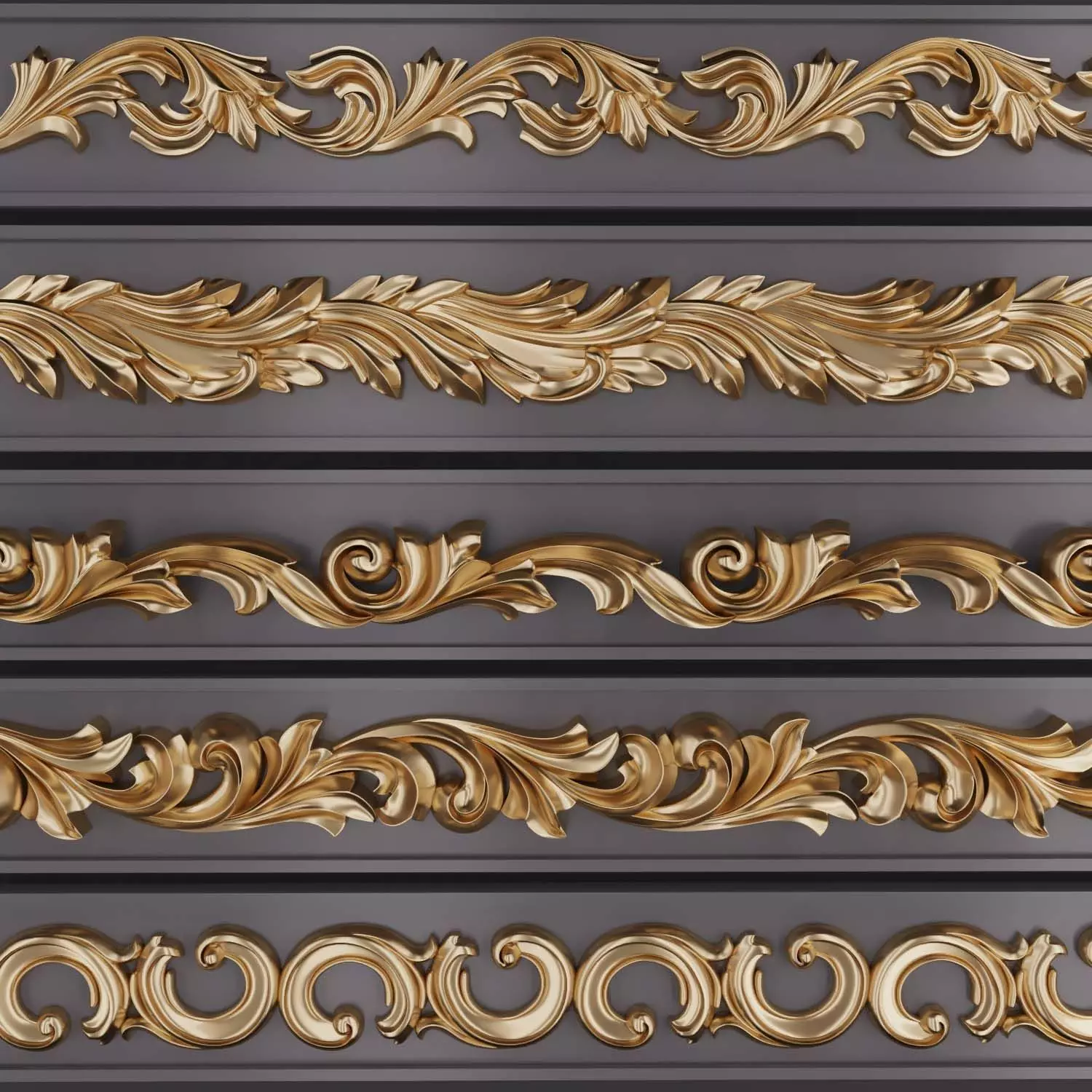 Trim Ornament 107 3D model_0