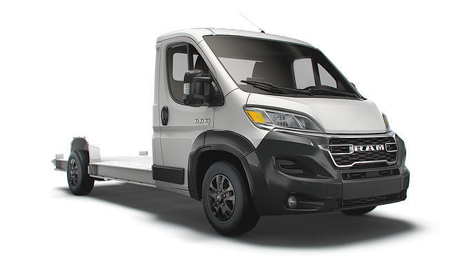 RAM Promaster 3540 L4 platform cab 2023 3D model
