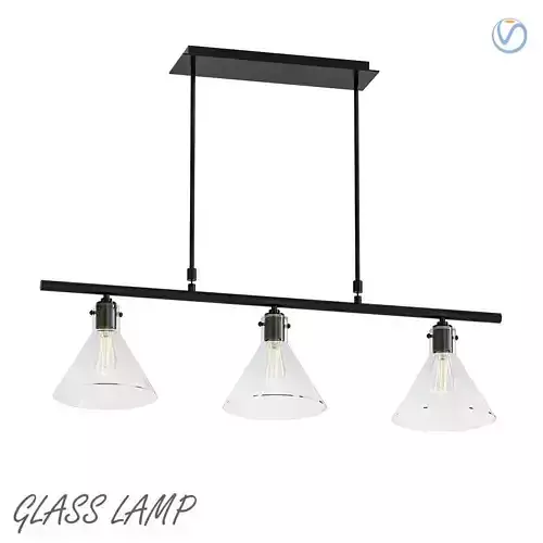 GLASS INDUSTRIAL LAMP