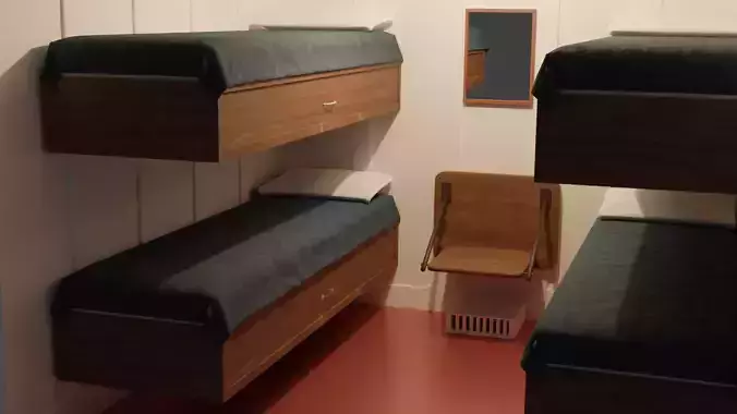 Titanic 3rd Class Cabin