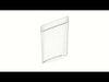 Blank sachet bag mock up 3D model_1