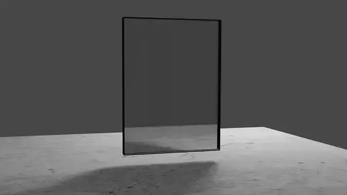 Zerkalo v rame 3D model