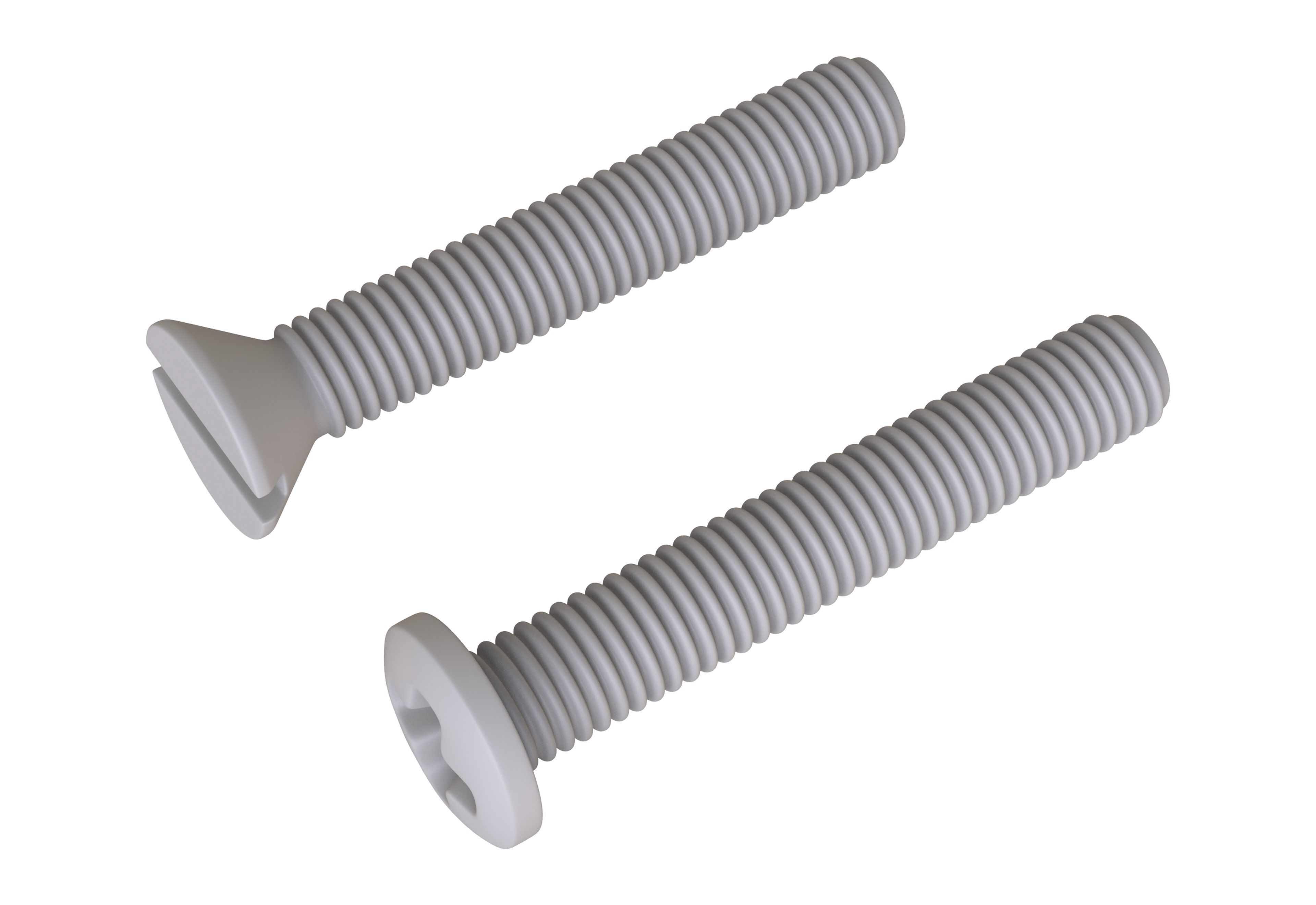 Machine Screws 3D Model 3D model_4