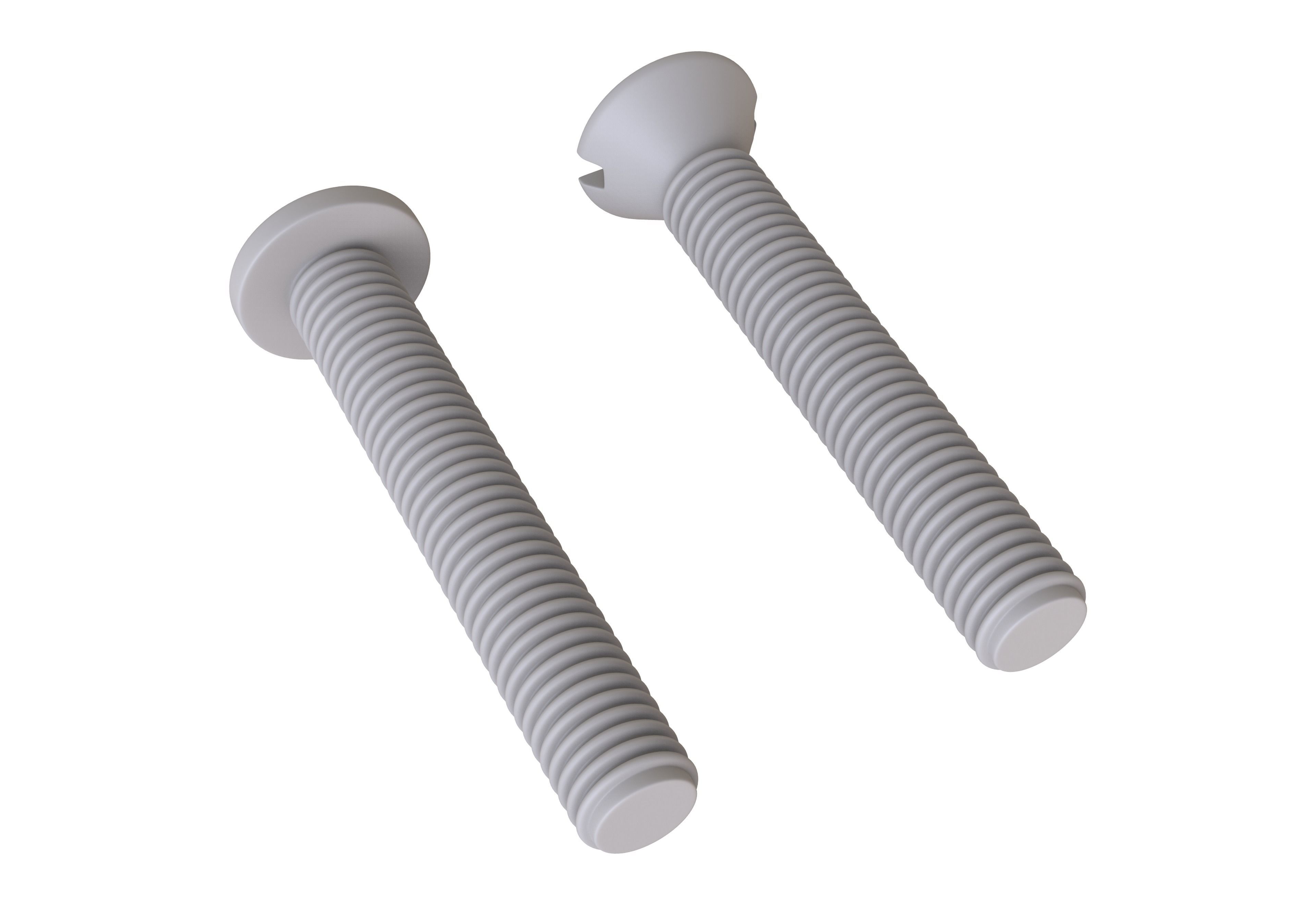 Machine Screws 3D Model 3D model_5