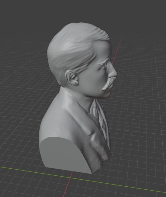 Orville Wright 3D print model_18