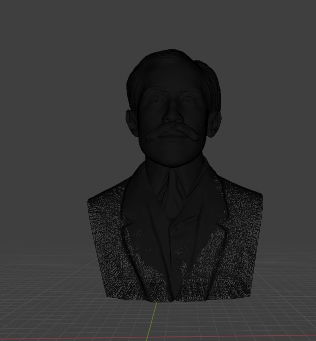 Orville Wright 3D print model_12