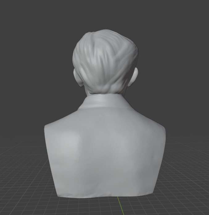 Orville Wright 3D print model_2