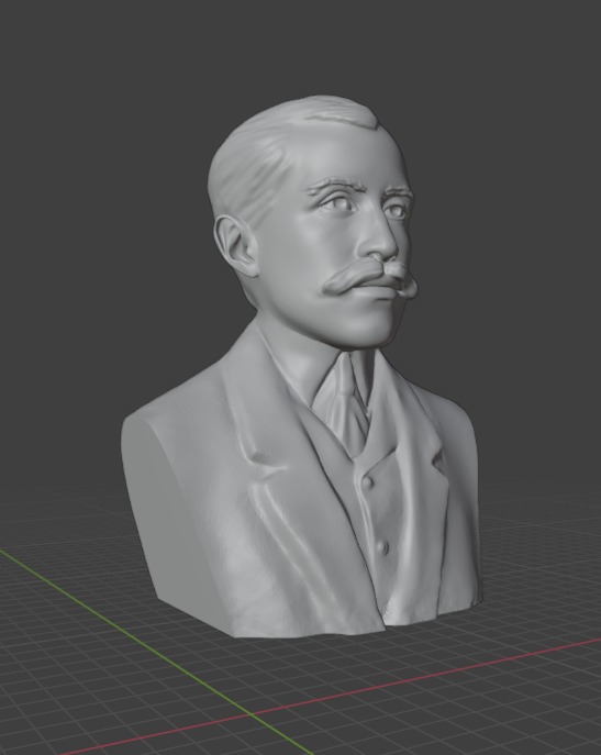 Orville Wright 3D print model_15