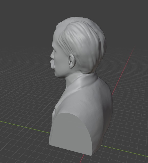 Orville Wright 3D print model_3