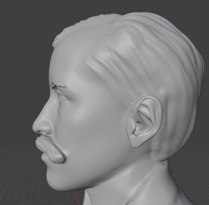 Orville Wright 3D print model_10