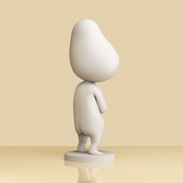 Set of Kodama 005-007 3D print model_21