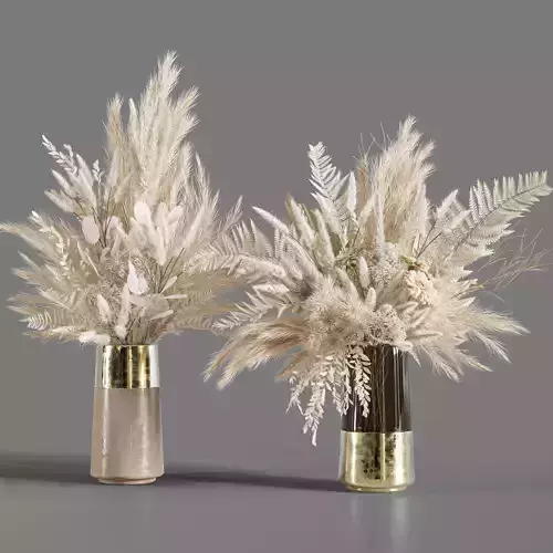 Flower Set 030 3D model
