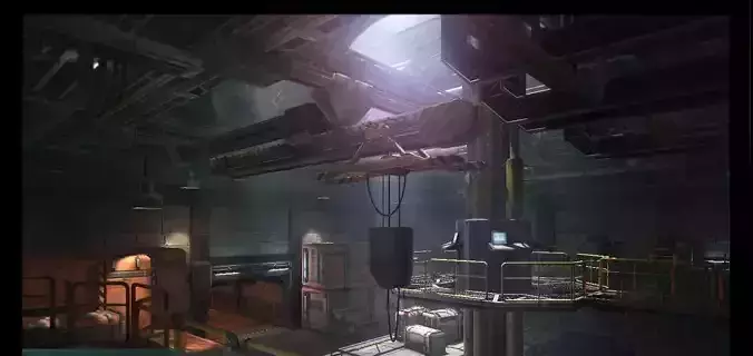 SciFi Industrial design 