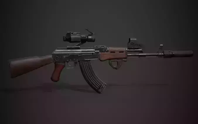AK-47 rifle