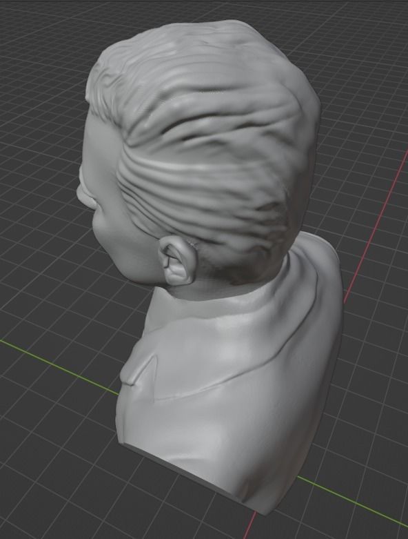 Nicolae Ceausescu 3D print model_19