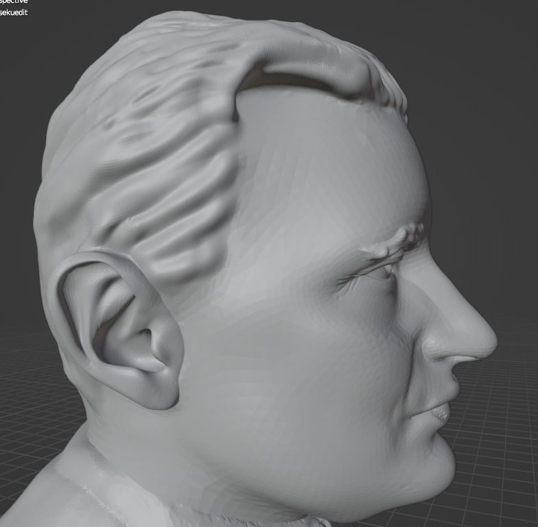 Nicolae Ceausescu 3D print model_7