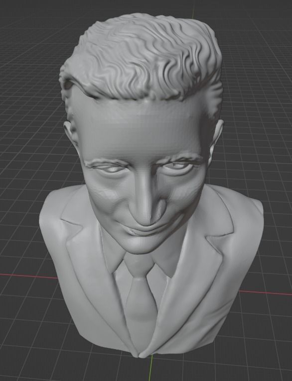 Nicolae Ceausescu 3D print model_5