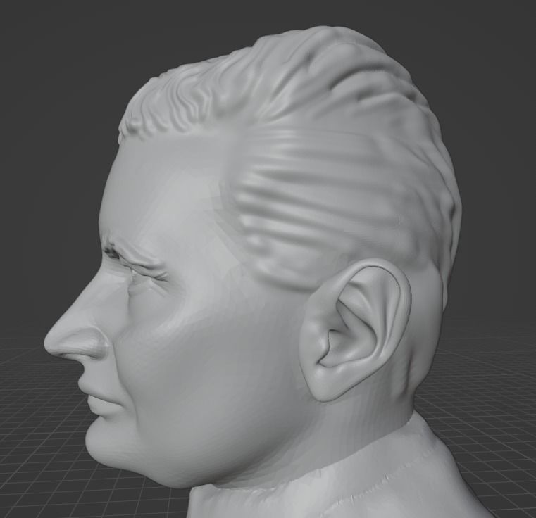 Nicolae Ceausescu 3D print model_8