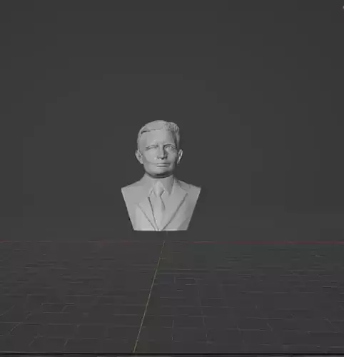 Nicolae Ceausescu 3D print model