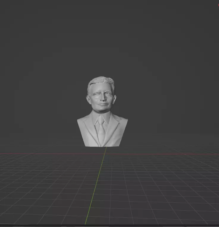 Nicolae Ceausescu 3D print model_0