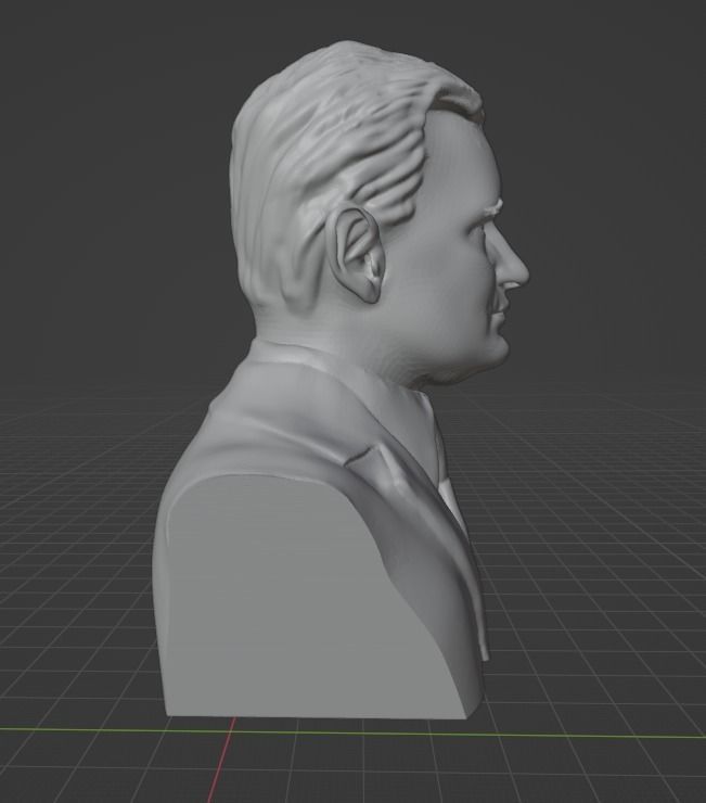 Nicolae Ceausescu 3D print model_15