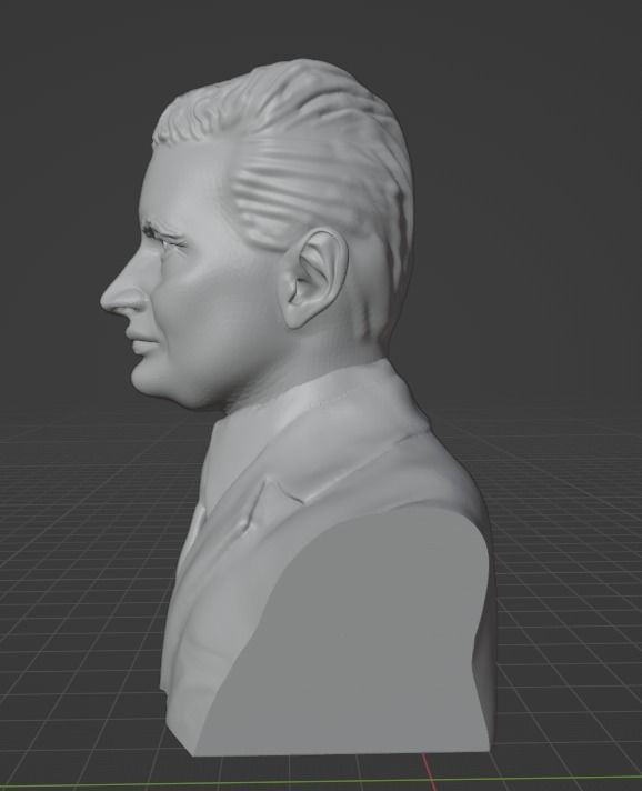Nicolae Ceausescu 3D print model_3