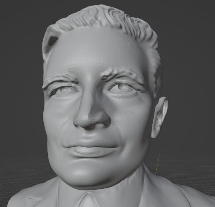 Nicolae Ceausescu 3D print model_1