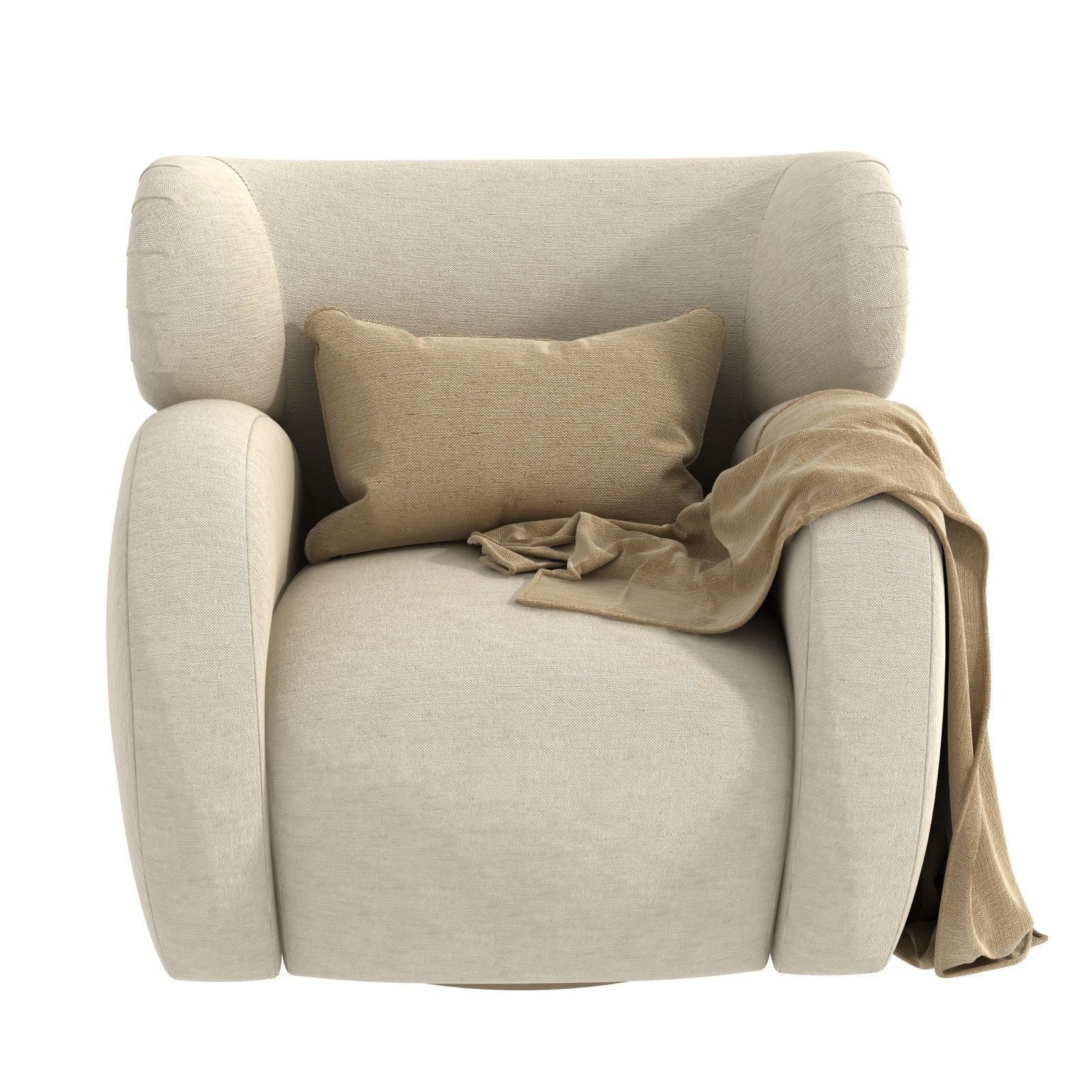 Muskoka living Harlem chair 3D model_1