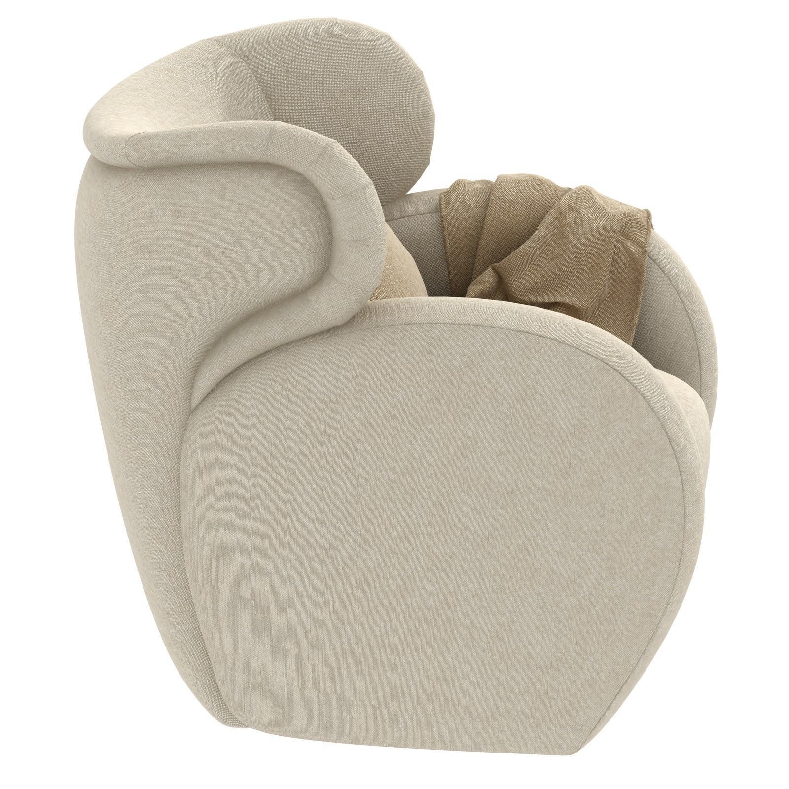 Muskoka living Harlem chair 3D model_2